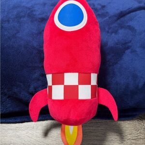 Kohl's Red and Orange Rocket Plush